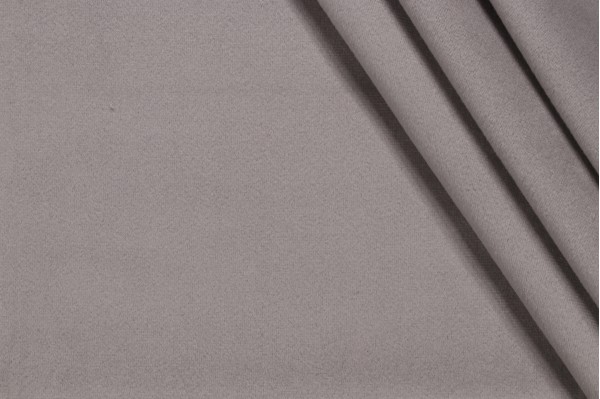 Sample of Scalamandre Bellamy Velveteen Decorator Fabric in Dove 