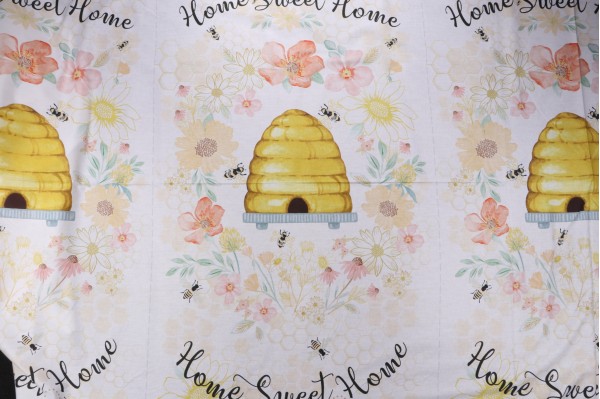 Click for Fabrics Of SoHo Home Sweet Home 24'' Panel Printed Cotton Craft Fabric in Multi for Timeless Treasures  Fabrics Of SoHo Home Sweet Home 24'' Panel Printed Cotton Craft Fabric in Multi for Timeless Treasures