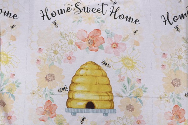 Click for Fabrics Of SoHo Home Sweet Home 24'' Panel Printed Cotton Craft Fabric in Multi for Timeless Treasures  Fabrics Of SoHo Home Sweet Home 24'' Panel Printed Cotton Craft Fabric in Multi for Timeless Treasures