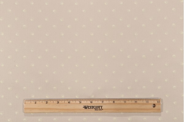 Grey Watkins Royal Mile Woven Decorator Fabric in Creme for Scalamandre