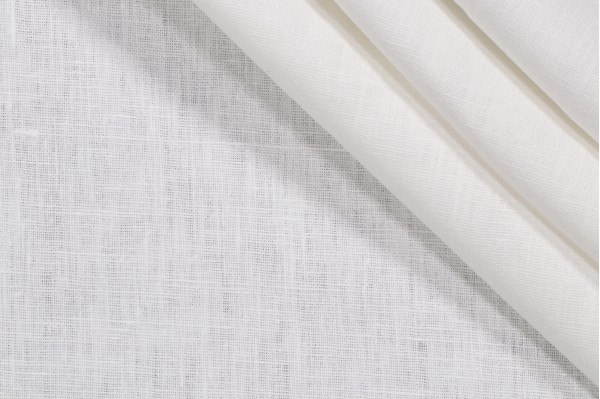 Georgine Woven Drapery Fabric in Bleach