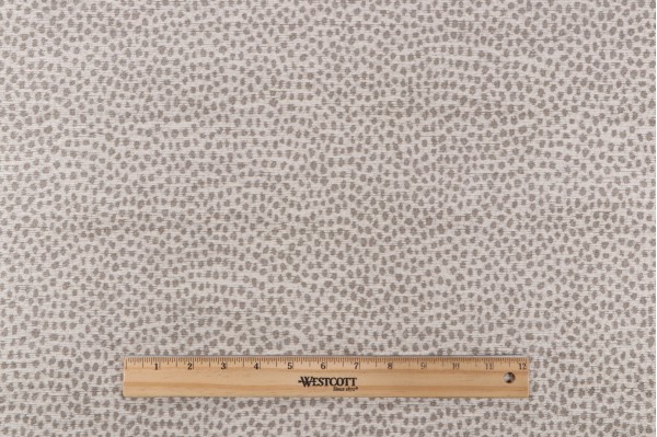 Ghepardo Woven Chenille Upholstery Fabric in Cement