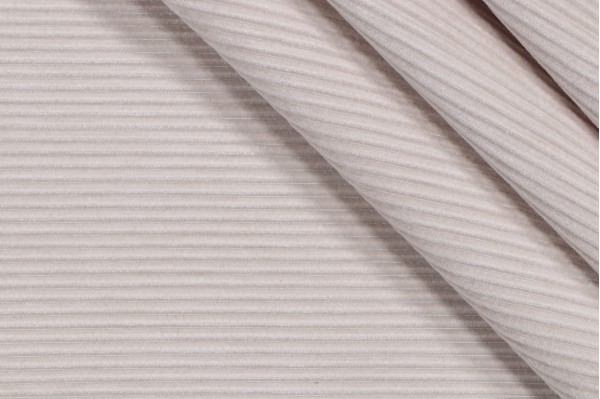 Corduroy Woven Upholstery Fabric in Tusk