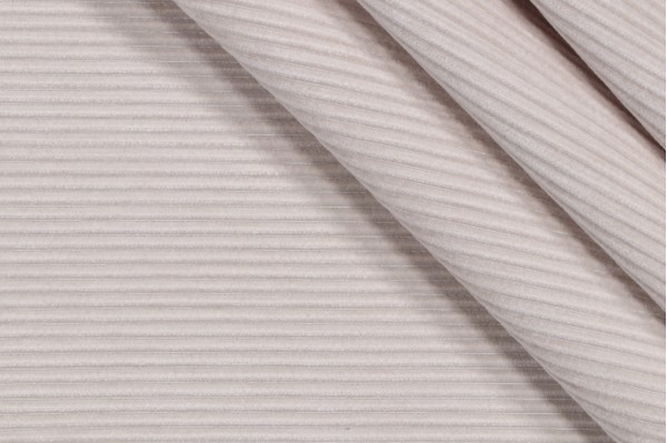 Corduroy Woven Upholstery Fabric in Tusk