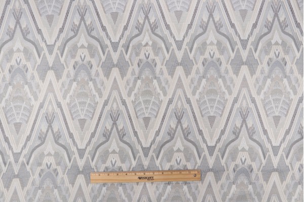 Crypton Tower High Performance Woven Upholstery Fabric in Sterling