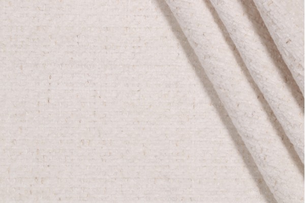 Click for 1.88 Yards Crypton Dorado High Performance Woven Chenille Upholstery Fabric in Snow Crypton Dorado High Performance Woven Chenille Upholstery Fabric in Snow