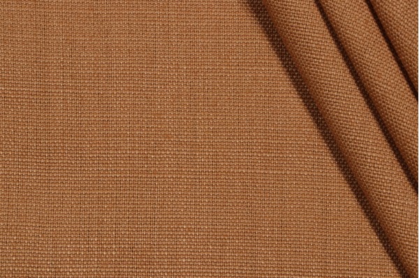 Sample of P Kaufmann Slubby Linen Woven Decorator Fabric in Honey 