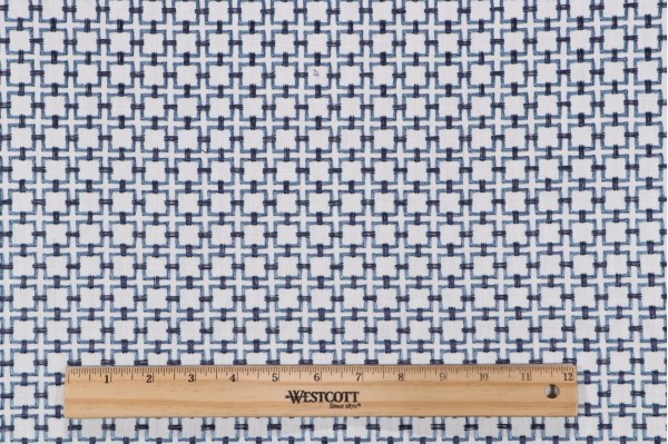 P Kaufmann Niki Embroidered Drapery Fabric in Twilight 