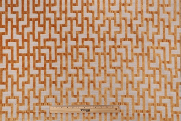 P Kaufmann Aphrodite Velvet Upholstery Fabric in Yolk 