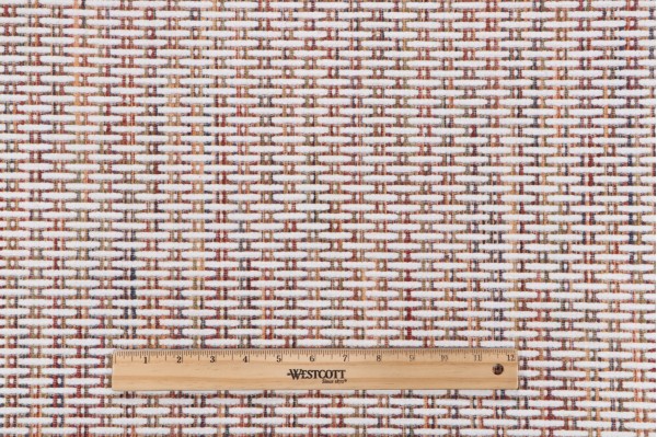 Sample of Hamilton Seagrove Woven Chenille Upholstery Fabric in Spice 