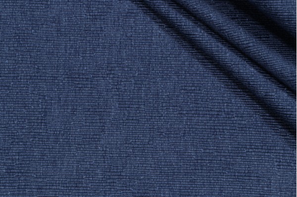 Arrow Woven Upholstery Fabric in Indigo