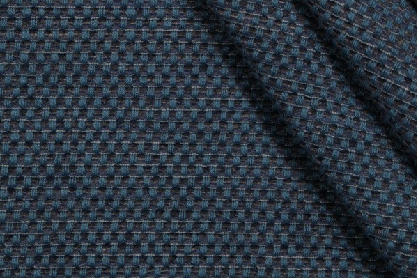 P Kaufmann INduro Laslo High Performance Chenille Indoor/Outdoor Fabric in Blue Moon