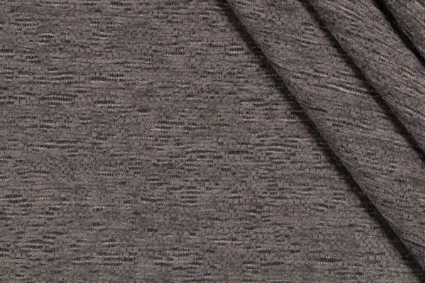 P Kaufmann INduro Zeal High Performance Chenille Indoor/Outdoor Fabric in Pewter