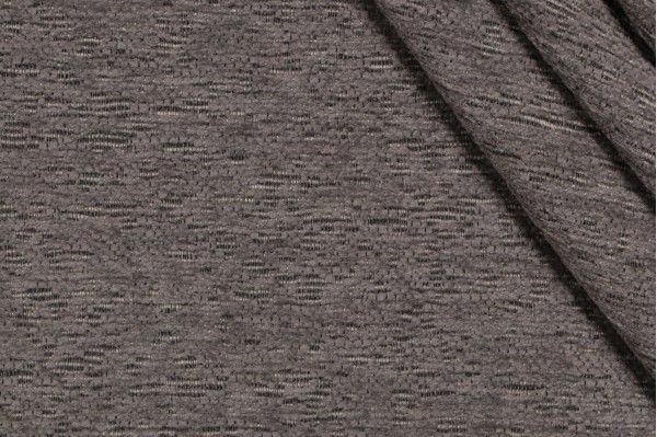 P Kaufmann INduro Zeal High Performance Chenille Indoor/Outdoor Fabric in Pewter