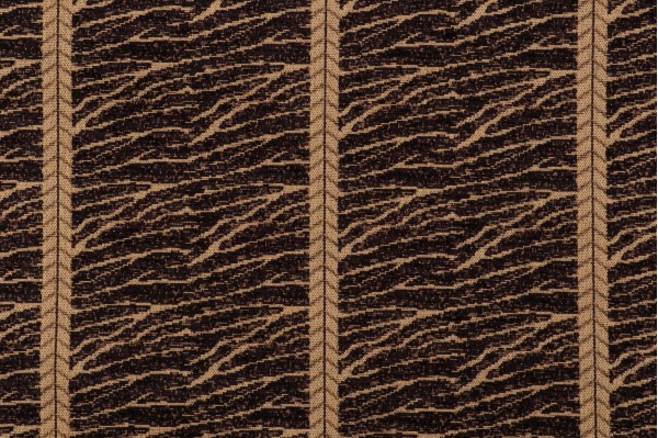 Scalamandre Merill Stripe Tapestry Upholstery Fabric in Ebony