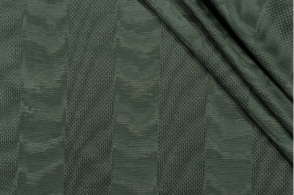 Fonthill Rayure Marquis Woven Decorator Fabric in Vert for Scalamandre