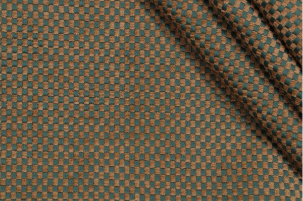 Scalamandre Barolo Woven Chenille Upholstery Fabric in Green/Beige