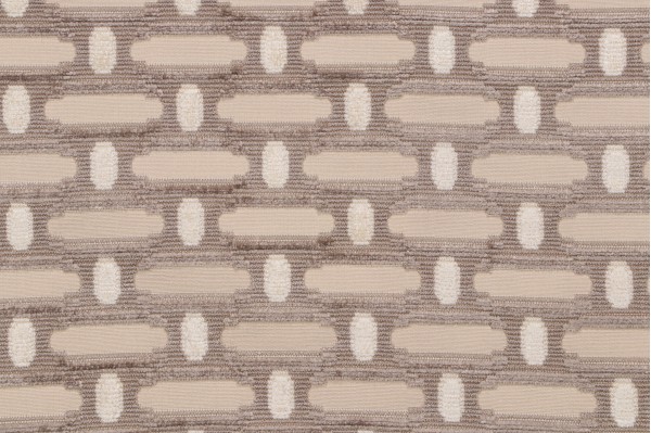 Grey Watkins Bastogne Velvet Upholstery Fabric in Sandstone for Scalamandre