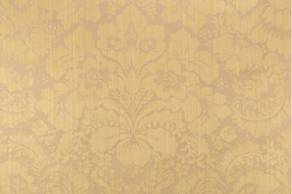 Scalamandre Damask Decorator Fabric in Yellow