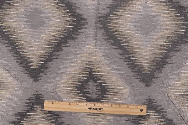 Fonthill Donovan Woven Upholstery Fabric in Multi/Slate for Scalamandre