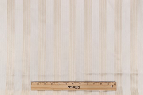 Scalamandre Aviata Woven Decorator Fabric in Beige & Cream