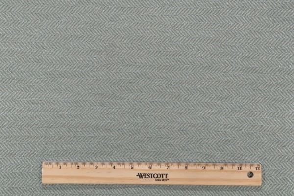 Thibaut Ellis Herringbone W72944 Woven Upholstery Fabric in Robin's Egg