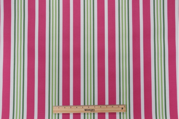 Premier Prints Gibson Printed Polyester Outdoor Fabric in Jazz Pink