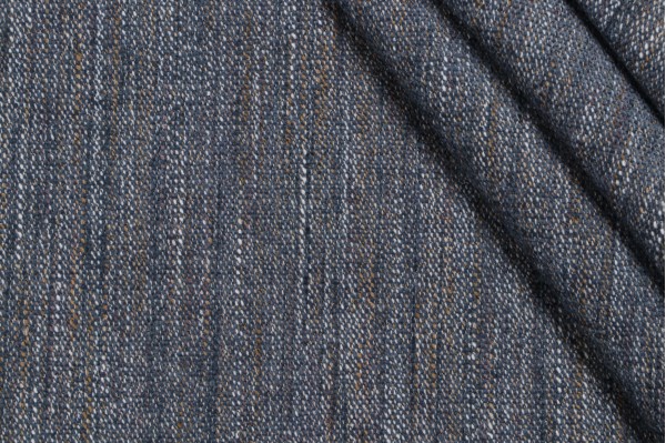Crypton Mazin High Performance Woven Chenille Upholstery Fabric in Denim
