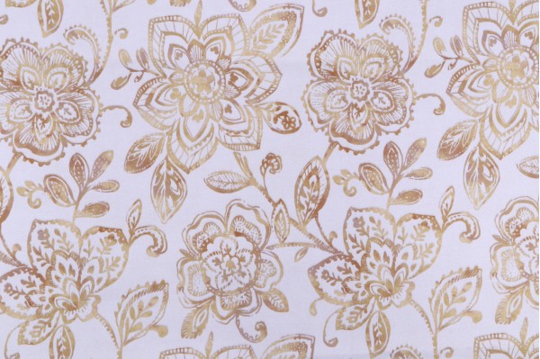 Click for 1 Yard Crypton Bouquet High Performance Printed Decorator Fabric in Golden 1 Yard Crypton Bouquet High Performance Printed Decorator Fabric in Golden