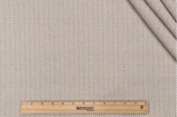 Victoria Woven Upholstery Fabric in Whisper