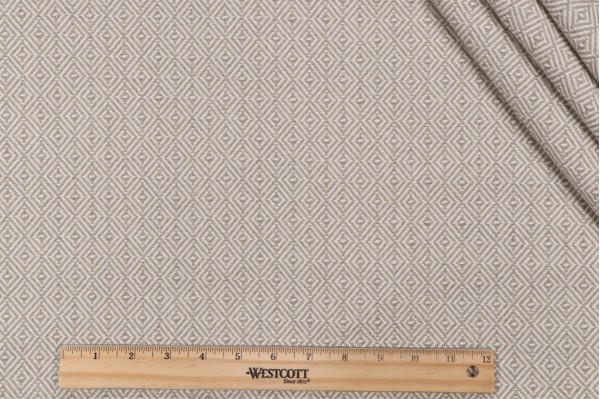 Victoria Woven Upholstery Fabric in Whisper