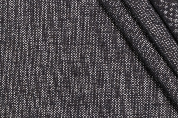 Crypton Nomad High Performance Woven Chenille Upholstery Fabric in Charcoal
