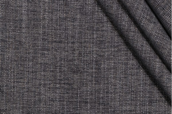 Crypton Nomad High Performance Woven Chenille Upholstery Fabric in Charcoal