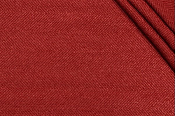 Valdese Weavers Jumper Woven Crypton Home Finish Upholstery Fabric in Paprika