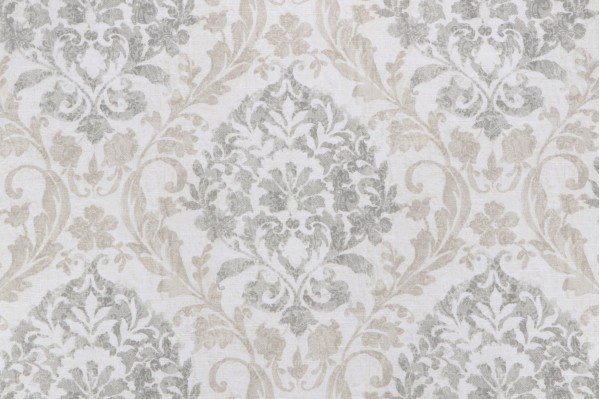 Sample of Mill Creek Pattonville-Pierside Printed Polyester Drapery Fabric in Wheat 