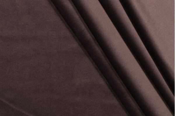 Covington Ozone Velvet Upholstery Fabric in 615-Steele Brown