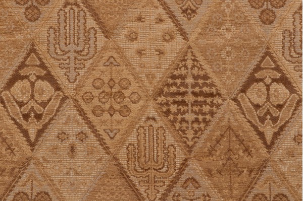 Scalamandre Santa Fe Chenille Tapestry Upholstery Fabric in Gold