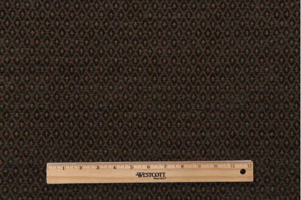 Scalamandre Latos Diamond Grospoint Velvet Upholstery Fabric in Green