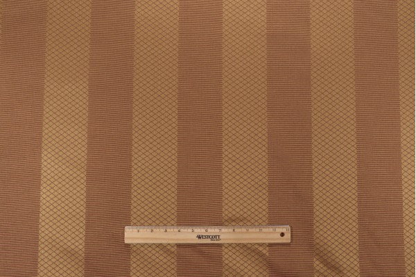 Scalamandre Rayure Rafael Woven Decorator Fabric in Burgundy