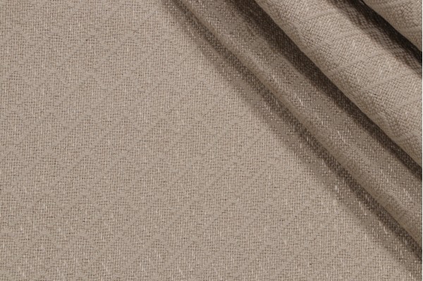 Grey Watkins A Neutral Feeling Woven Decorator Fabric in Natural/Fawn