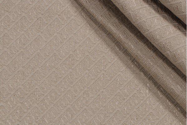 Grey Watkins A Neutral Feeling Woven Decorator Fabric in Natural/Fawn