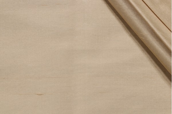 Titan Silk Decorator Fabric in Beige
