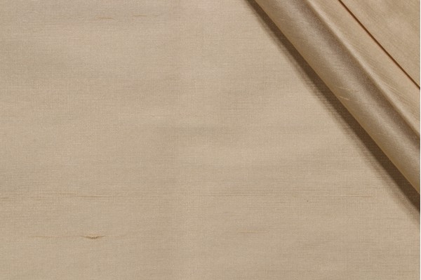 Titan Silk Decorator Fabric in Beige