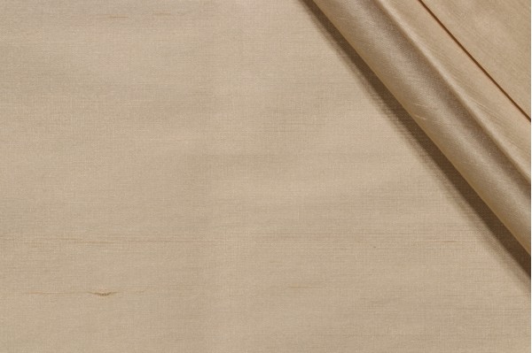 Titan Silk Decorator Fabric in Beige