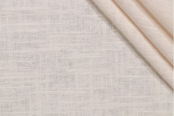 Wexford Linen Woven Decorator Fabric in Cloud