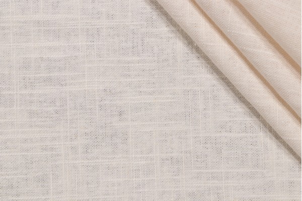 Wexford Linen Woven Decorator Fabric in Cloud