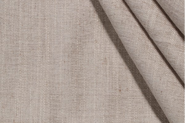 Crypton Castle High Performance Woven Chenille Upholstery Fabric in Flax