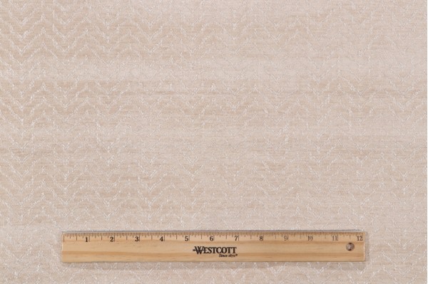 Lotte Woven Chenille Upholstery Fabric in Vanilla