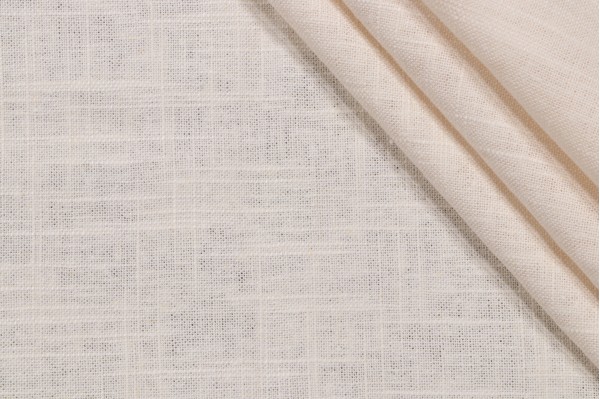 Wexford Linen Woven Decorator Fabric in Cloud