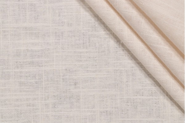 Wexford Linen Woven Decorator Fabric in Cloud